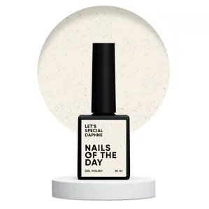 Гель-лак з золотою поталлю, 10 мл Let`s spesial DAPHINE /№189 Gel Polish NAILSOFTHEDAY 