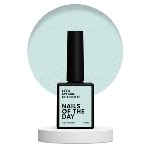 Гель-лак з золотою поталлю, 10 мл Let`s spesial CHARLOTTE /№267 Gel Polish NAILSOFTHEDAY 