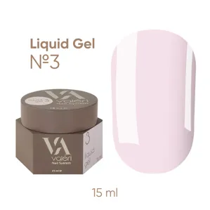 Гель рідкий для укріплення нігтів 15 мл №003 Liquid Gel VALERI