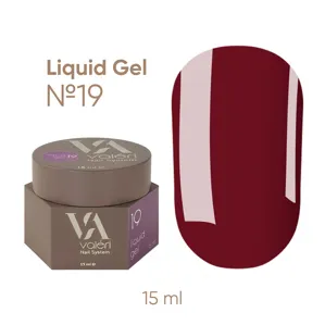 Гель рідкий для укріплення нігтів 15 мл №019 Liquid Gel VALERI