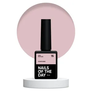 База камуфлююча, 10 мл №015 Cover Base NEW Formula NAILSOFTHEDAY