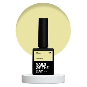 База камуфлююча, 10 мл №017 Cover Base NEW Formula NAILSOFTHEDAY