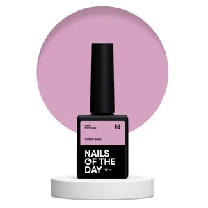 База камуфлююча, 10 мл №018 Cover Base NEW Formula NAILSOFTHEDAY