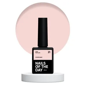 База камуфлююча, 10 мл №021 Cover Base NEW Formula NAILSOFTHEDAY
