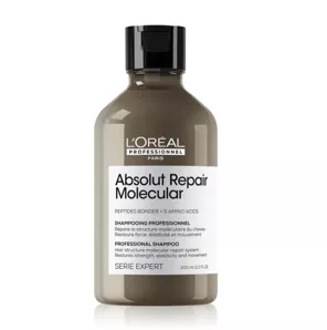 Шампунь для молекулярного відновлення структури пошкодженого волосся, 300мл Shampoo Absolut Repair Molecular Serie Expert L`Oreal Professionnel