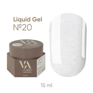 Гель рідкий для укріплення нігтів 15 мл №020 Liquid Gel VALERI