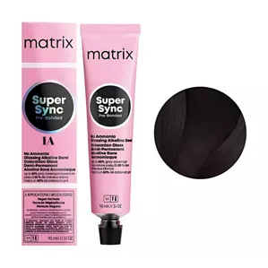 1A Тонер для волосся на лужній основі без аміаку, 90 мл SUPER SYNC  Pre-Bonded MATRIX