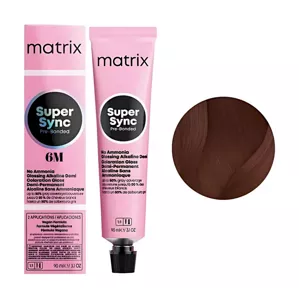 6M Тонер для волосся на лужній основі без аміаку, 90 мл SUPER SYNC  Pre-Bonded MATRIX