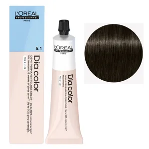 5/1 Фарба тонуюча на лужній основі без аміаку, 60мл Alkaline Demi-permanent cream color Dia Color L`Oreal Professionnel