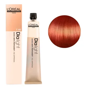 7/40 Фарба-гель тонуюча на кислотній основі без аміаку, 50мл Acidic Gloss Color Dia Light L`Oreal Professionnel