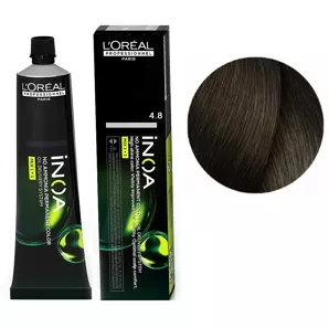 4/8 Фарба для волосся стійка без аміаку, 60мл No-Ammonia Permanent Color  INOA L`Oreal Professionnel 