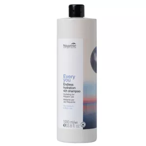 Шампунь зволожуючий для частого використання для нормального та густого  волосся, 1000мл Endless Hydration Rich Shampoo Every You Nouvelle 