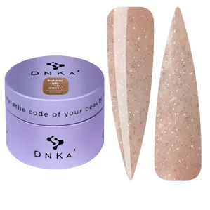 DNKa Builder gel Гель для нарощування нігтів зі світловідбиваючими блискітками  30мл №31 Hollywood Glow