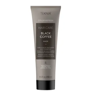 Маска для оновлення темних коричневих відтінків волосся, 250 мл 44042 BLACK COFFEE MASK Color Refresh TEKNIA LAKME