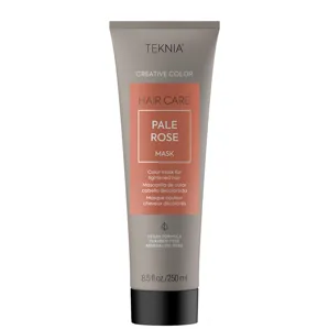 Маска для оновлення кольору освітленого волосся (пастельно-рожева), 250 мл 44082 PALE ROSE MASK Creative Color TEKNIA LAKME