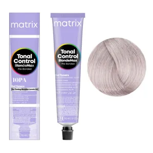 10PA Гелевий тонер на кислотній основі для волосся, без вмісту аміаку, 90 мл BlondeMax Tonal Control MATRIX