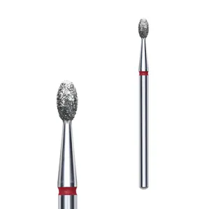 Фреза діамантова ОЛИВА ЧЕРВОНА діаметр 2,5 мм / робоча частина 5 мм EXPERT (FA130R025/5) STALEKS PRO