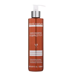 Шампунь відновлювальний з кератином для пошкодженного волосся, 250 мл Bain Shampoo KERATIN Abril et Nature