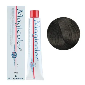 6/11 Стійка перманентна крем-фарба для волосся, 100 мл Magicolor Hair Cream KLERAL System