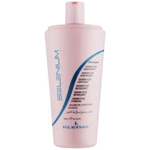 Шампунь проти випадіння волосся з ментоловою олією, 1000 мл DERMIN PLUS Shampoo Selenium Line KLERAL System