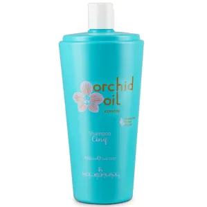 Шампунь зволожувальний безсульфатний для пошкодженого волосся, 1000 мл Cinq Shampoo Orchid Oil Keratin Line KLERAL System