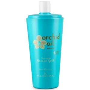 Шампунь зволожувальний безсульфатний для нормального волосся, 1000 мл Havane Gold Shampoo Orchid Oil Keratin Line KLERAL System