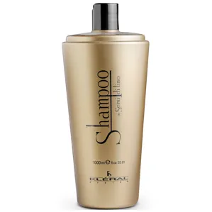 Шампунь живильний для сухого волосся з олією льону, 1000 мл Shampoo Semi Di Lino Line KLERAL System