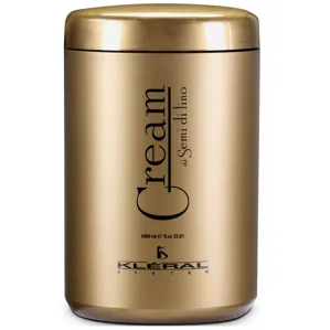 Маска живильна для сухого та пошкодженого волосся з олією льону, 1000 мл Cream Semi Di Lino Line KLERAL System