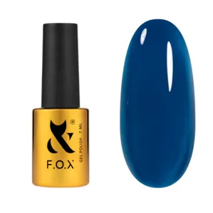 Гель-лак вітражний 7мл №006 Blueberry  LolliPop Colection Gel polish F.O.X   