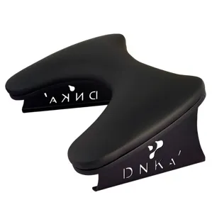 Підлокітник для манікюру анатомічний, колір: Чорний Black Anatomical Armrest of Manicure DNKa