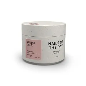 Гель для нарощування нігтів, 30 мл №022 Колір: Нюдовий Builder Gel NAILSOFTHEDAY