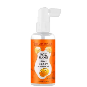 Тонік-пілінг очищувальний для шкіри голови з кислотами, 100 мл Purifying Scalp Tonic EGG PLANET DAENG GI MEO RI