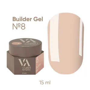VALERI Builder Gel Гель для нарощування 15 мл №008 Теплий бежевий
