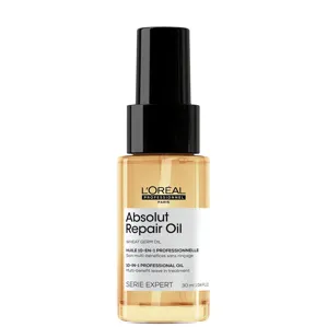 Олія відновлювальна мультифункціональна для пошкодженого волосся 10 в 1,  30мл Oil Absolut Repair Serie Expert L`Oreal Professionnel