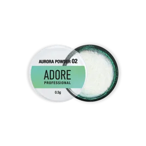 Втирка-хамелеон для нігтів, 0,5г №02 Aurora Powder ADORE