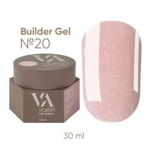 VALERI Builder Gel Гель для нарощування 30 мл №020