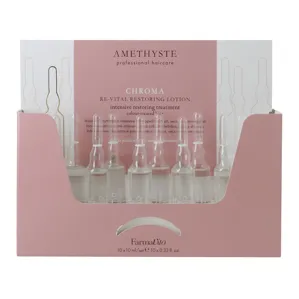 Лосьйон інтенсивний відновлювальний для фарбованого  волосся, 10*10 мл Re-vital Restoring Lotion CHROMA AMETHYSTE FarmaVita