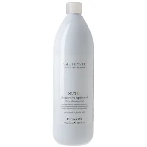 Маска для відновлення та живлення пошкодженого волосся, 1000 мл Rich Nutritive Repair Mask NUTRI AMETHYSTE FarmaVita