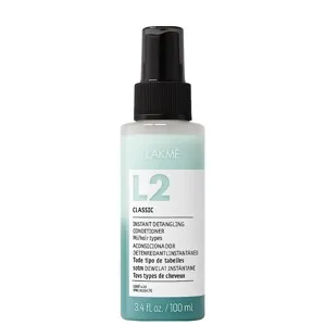 Двофазний кондиціонер для зволоження всіх типів волосся, 100 мл 45523 Instant detangling conditioner CLASSIC L2 LAKME