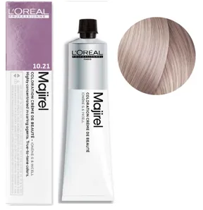 10/21 Екстра-світлий блондин фіолетово-попелястий Фарба для волосся стійка, 60 мл  Majirel L`Oreal Professionnel (оновлений формат)