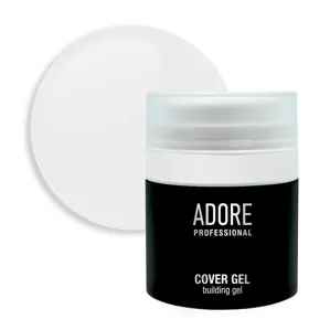 Гель для нарощування з помпою №01, 30g Cover Building Gel  ADORE