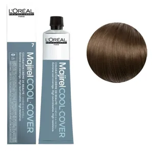 7 Блондин натуральний Фарба для волосся стійка для сивини, 60 мл  Majirel Cool Cover L`Oreal Professionnel (оновлений формат)