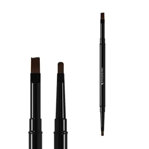 Пензлик двосторонній EXPERT для гелю 7 мм / для гелю 10 мм (NBE-04/08) STALEKS PRO