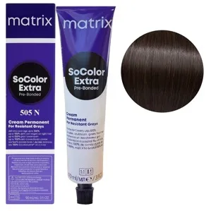 505N світлий шатен натуральний Крем-фарба для волосся, 90 мл SoColor EXTRA Pre-Bonded  MATRIX (оновлений дизайн)