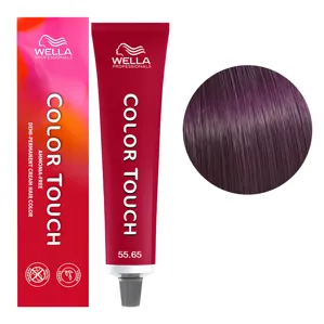 55/65 інтенсивний світлий шатен фіолетово-червоний Фарба для тонування волосся без аміаку (Оновлена формула), 60 мл COLOR TOUCH Wella Professionals