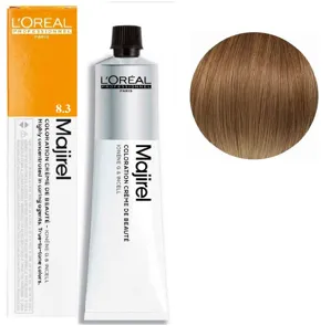8/3 Світлий блондин золотистий Фарба для волосся стійка, 60 мл  Majirel L`Oreal Professionnel (оновлений формат)