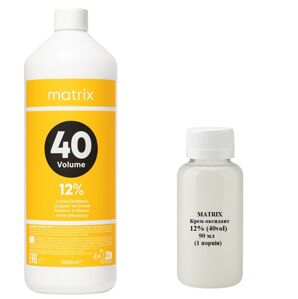 Крем-оксидант 12% (40 vol), 90 мл Creme Oxydant MATRIX (розлив)