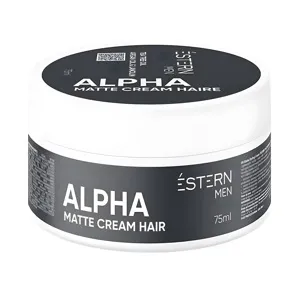 Крем-стайлінг матовий для укладання волосся, 75 мл Matte Cream Hair ALPHA MEN ESTERN jNOWA Professional