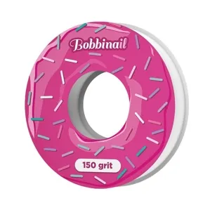 Запасний блок файл-стрічки БІЛИЙ (клейовий) Bobbinail EXPERT 150 грит для пластикової котушки (7 метрів) ATS-150w STALEKS PRO