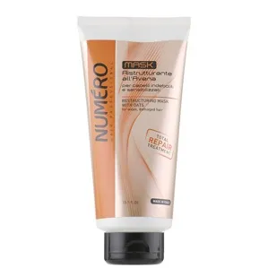 Крем-маска для відновлення волосся з витяжкою вівса, 300 мл Restructuring Mask with Oats Avena Numero BRELIL Professional